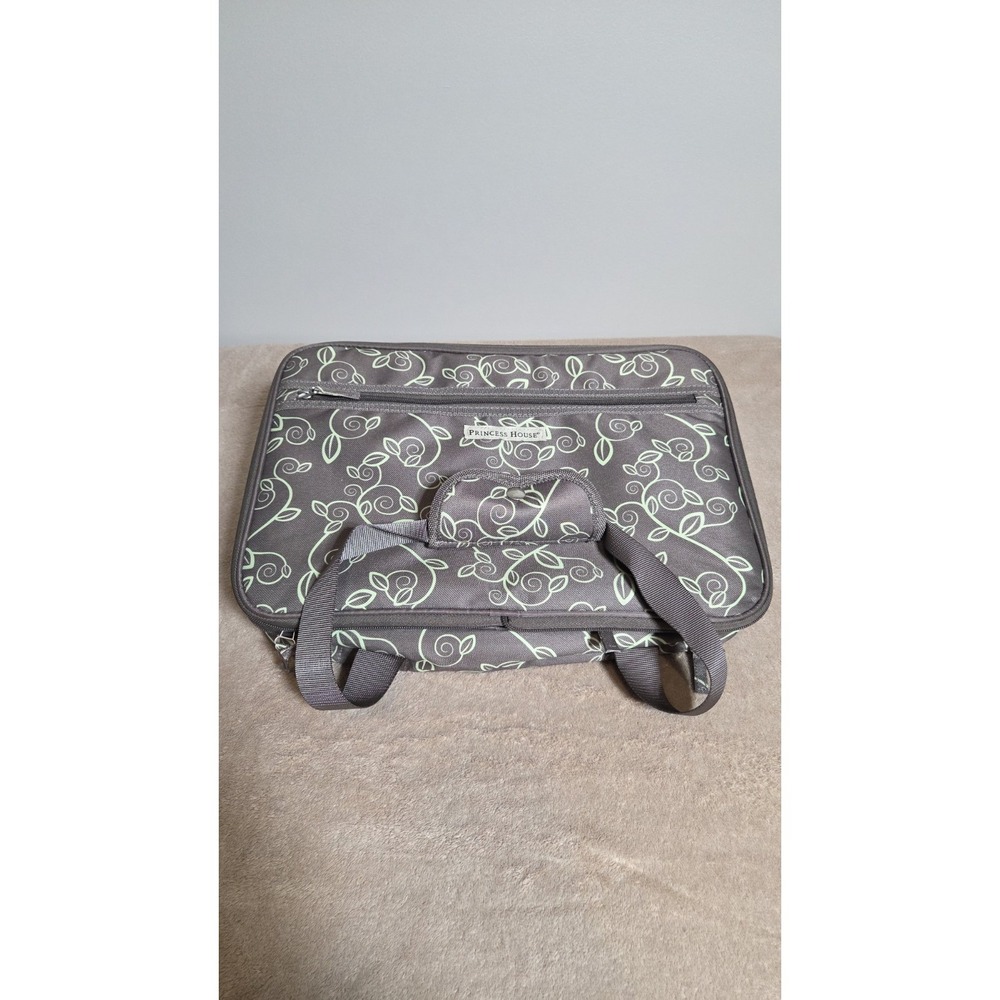 Princess House Cook & Carry 2 in 1 insulated rectangle fabric tote
